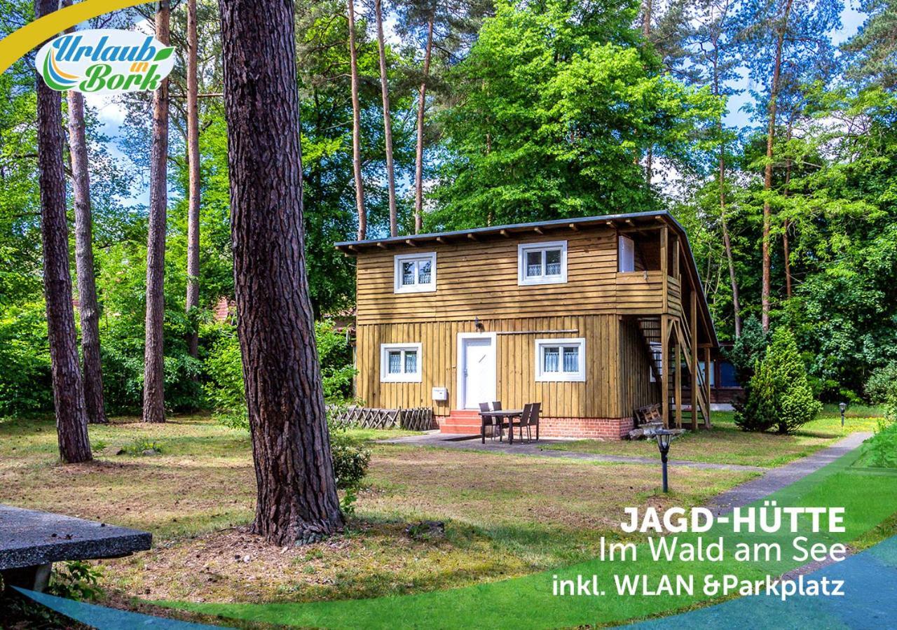 Jagd-Angler-Holzhaus-Im-Wald-Am-See Villa Kyritz Exteriör bild