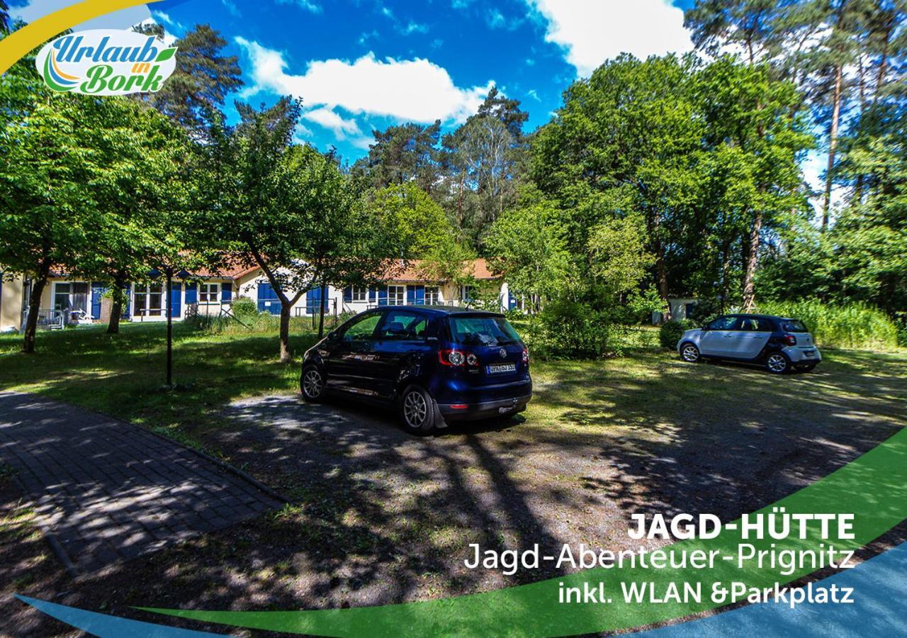 Jagd-Angler-Holzhaus-Im-Wald-Am-See Villa Kyritz Exteriör bild