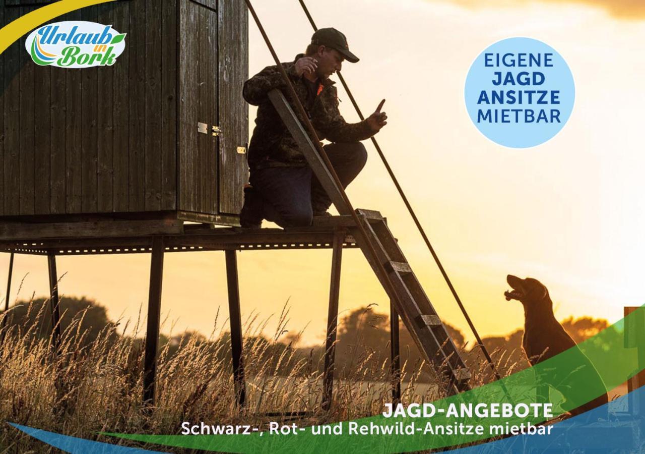 Jagd-Angler-Holzhaus-Im-Wald-Am-See Villa Kyritz Exteriör bild